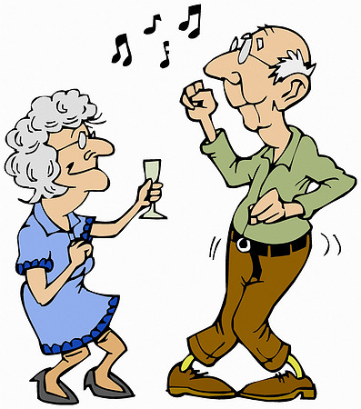 Old dancers