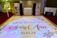 WHITE SEEMLESS PRINTED CHRISTENING